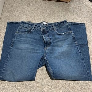 Zara Button fly denim